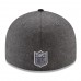 Men's Dallas Cowboys New Era Heather Gray/Black Crafted in the USA Low Profile 59FIFTY Fitted Hat 2883884